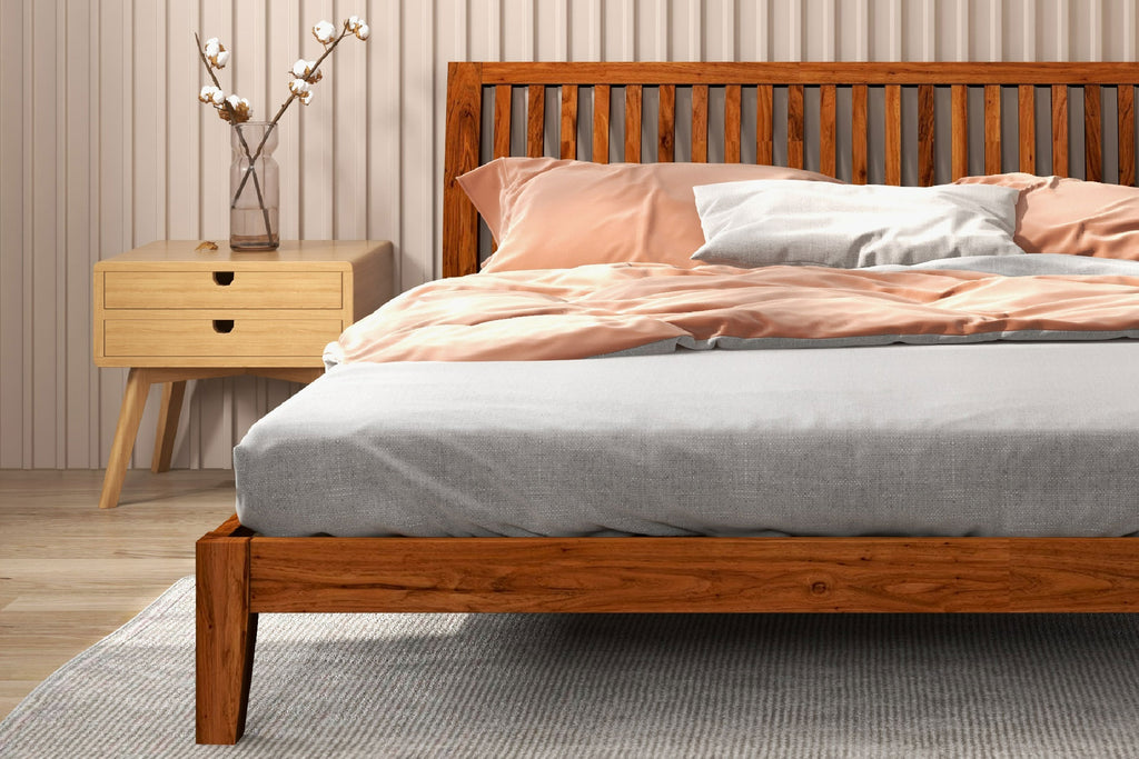 How Acacia Solid Wooden Bed Helps In Improving Your Sleep?