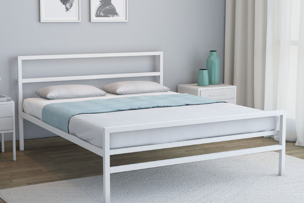 Metal Frame bed designs for a modern look