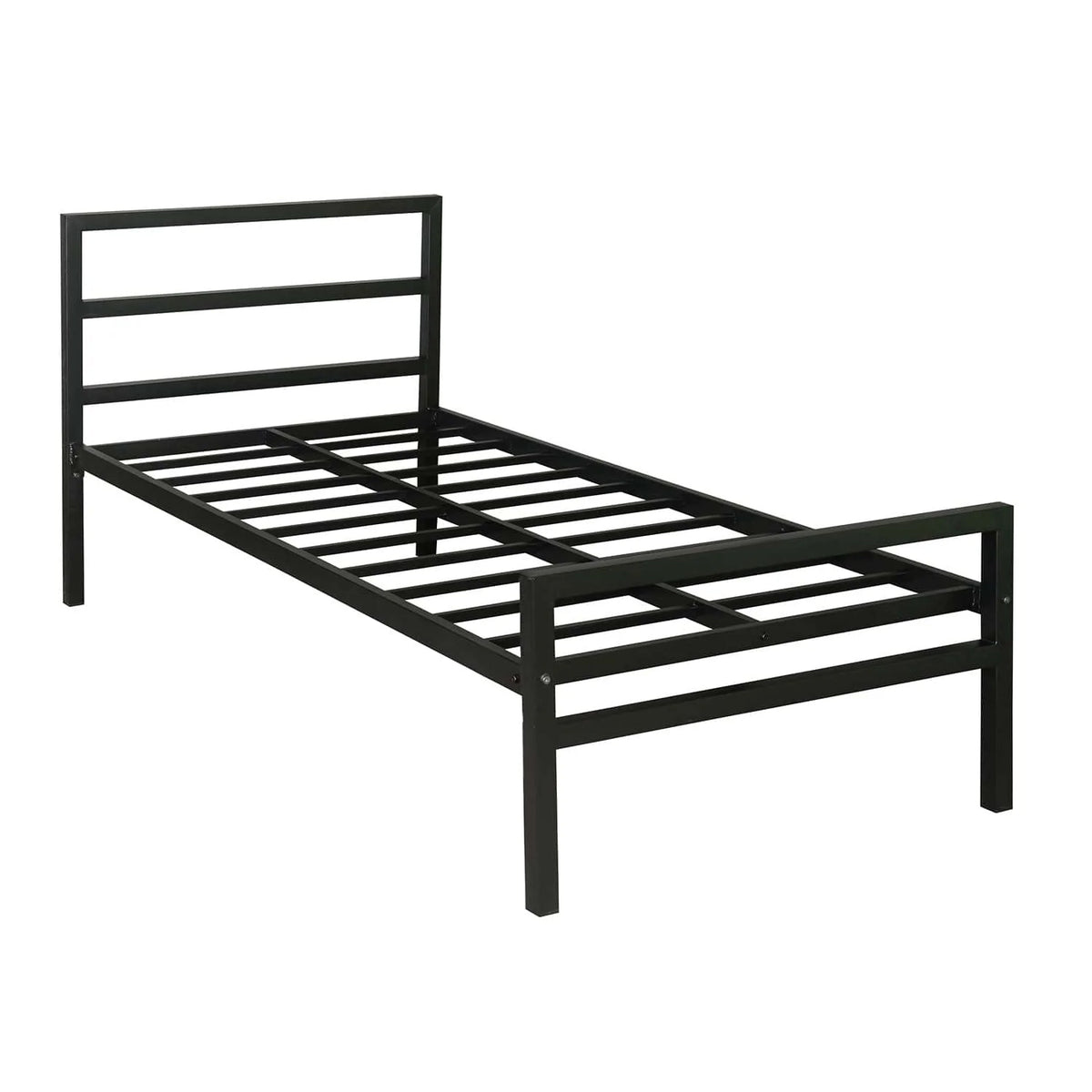 Buy Striker Metal Bed & Lite Dual Comfort Single Bed Mattress Online