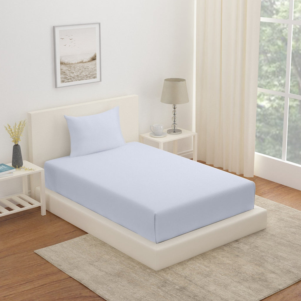 Premium Pure Cotton Fitted Bedsheet